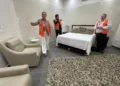 Ambientes de la terminal presidencial. Foto: Miniesterio de Obras Públicas