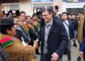 El presidente Rodrigo Paz en Achacachi, La Paz.
Foto: Rodrigo Paz